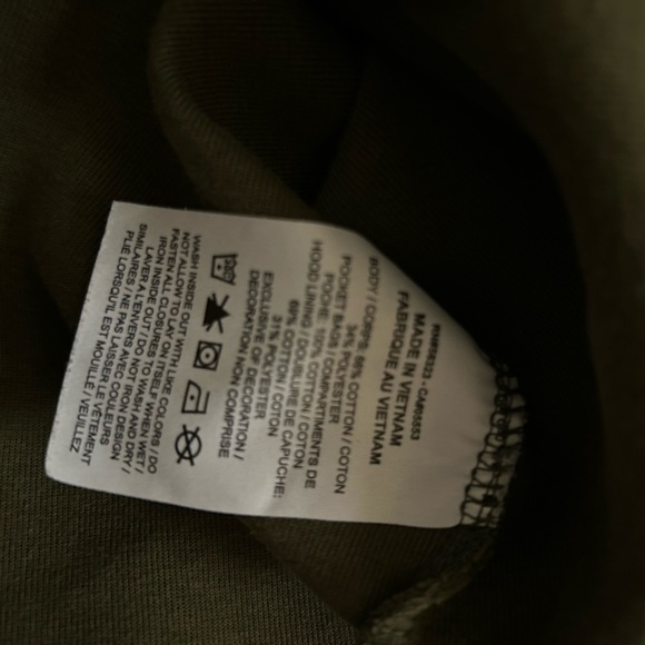 Nike Green Zip-Up Sweater with Stand-Up Collar - Picture 8 of 12